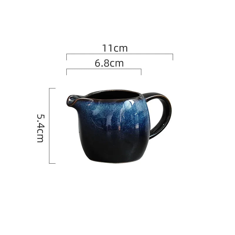 Mini Jarra de Cerâmica Esmaltada